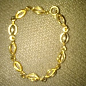 14K Italy UnoArre bracelet, signed